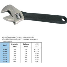 Proline KLUCZ NASTAWNY / SZWED 450mm PROFES.