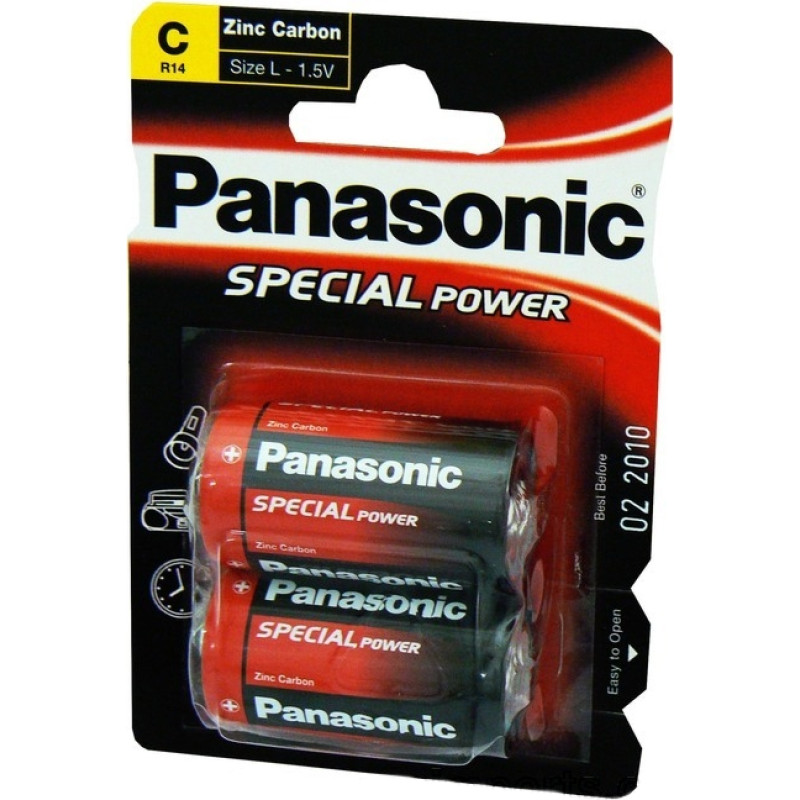 Panasonic BATERIA R14R BLISTER 2szt.