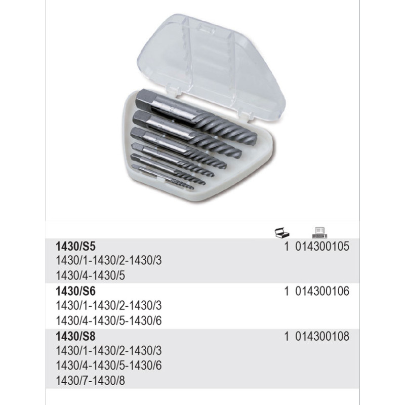 Beta EXTRACTORS SET 8ELEM 1430/S8