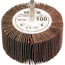 Yato ŚCIERNICA LISTKOWA TRZPIENIOWA 80x40x6 P 80