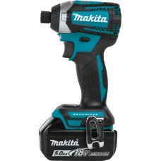 Makita ZAKRĘTARKA UDAROWA 18V 175Nm 2x5,0Ah LI-ION 3-BIEGI BLDC WALIZKA MAKPAC DTD154RTJ