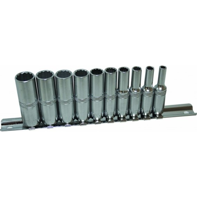 Asta HAND SOCKETS LONG 12KT 1/4 ON ASTA HAND SOCKETS 12KT 1/4 ON 4-13MM RAIL