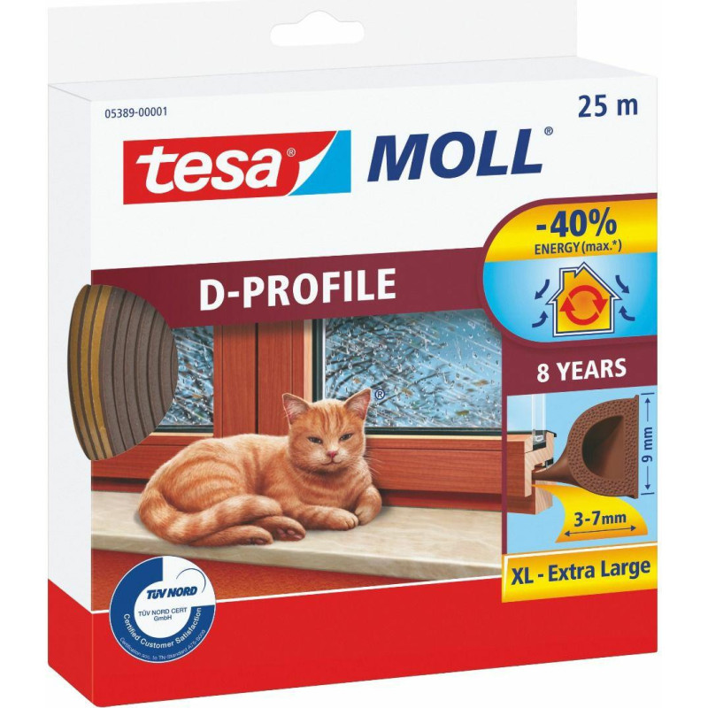 Tesa USZCZELKA BRĄZ  D - 25m 9mm