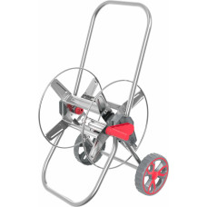 Awtools AW GARDEN METAL HOSE REEL CART 60mb 1/2