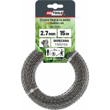 Awtools AW TRIMMER LINE CLASSIC  2,4x15m/ TWISTED