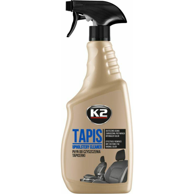 K2 PŁYN DO CZYSZCZENIA TAICERKI TAPIS 750ML