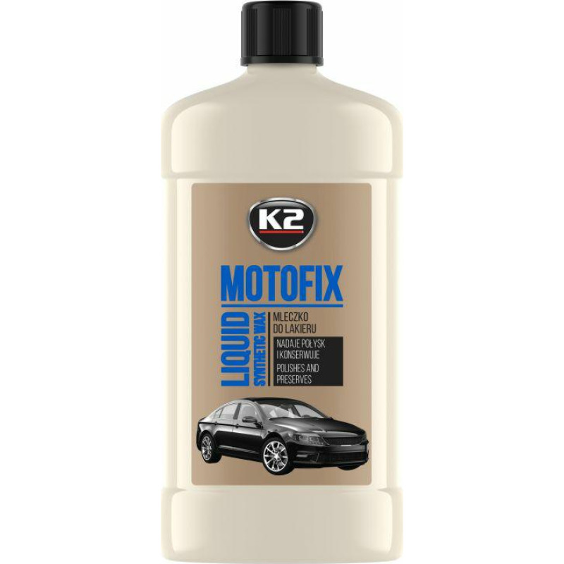 K2 MLECZKO NABŁYSZCZAJĄCE DO LAKIERU MOTOFIX  500ML