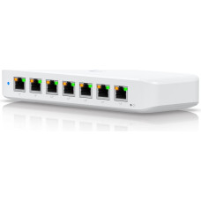 Ubiquiti USW-Ultra-210W-EU | Switch | 8x RJ45 1000Mb/s PoE+, PoE++ Input, 210W, power adapter included