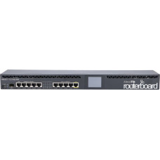 Mikrotik RB2011UiAS-RM | Router | 5x RJ45 100Mb/s, 5x RJ45 1000Mb/s, 1x SFP, 1x USB, LCD