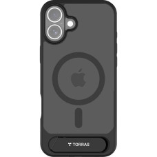 Torras Etui Torras Pstand Series dla iPhone 16 Plus (Czarny)