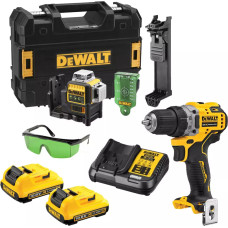 Dewalt .ZESTAW COMBO 12V DCE089G+DCD701 DCK212D2T