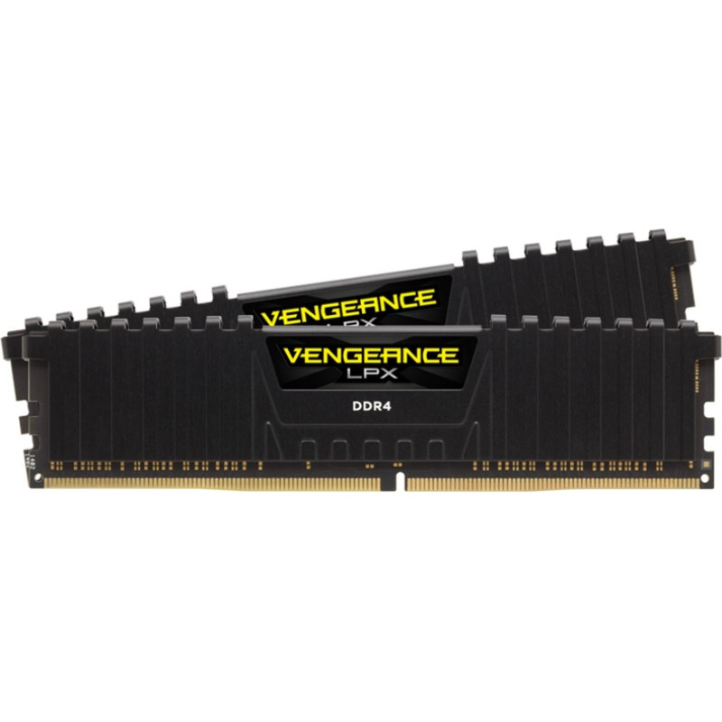 Corsair DDR4 16GB 3200 Kit - CMK16GX4M2B3200C16, Vengeance LPX