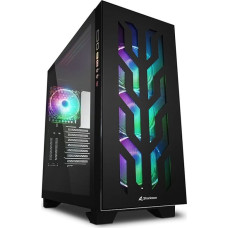 Sharkoon ELITE SHARK CA300T, big tower case (black, 2x tempered glass)