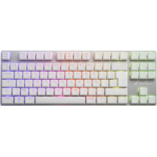 Sharkoon DE layout - Sharkoon PureWriter TKL RGB, gaming keyboard (white, Kailh Choc Low Profile Blue)