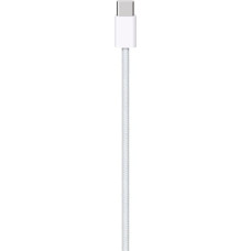 Apple USB cable, USB-C connector > USB-C connector (white, 1 meter, sleeved)