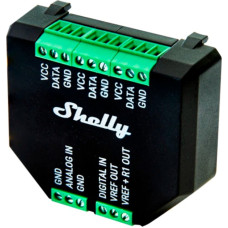 Shelly Plus Add-on, interface extension (black)
