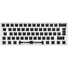 Sharkoon SKILLER SGK50 S4 Barebone Gaming Keyboard (White, ISO Layout)