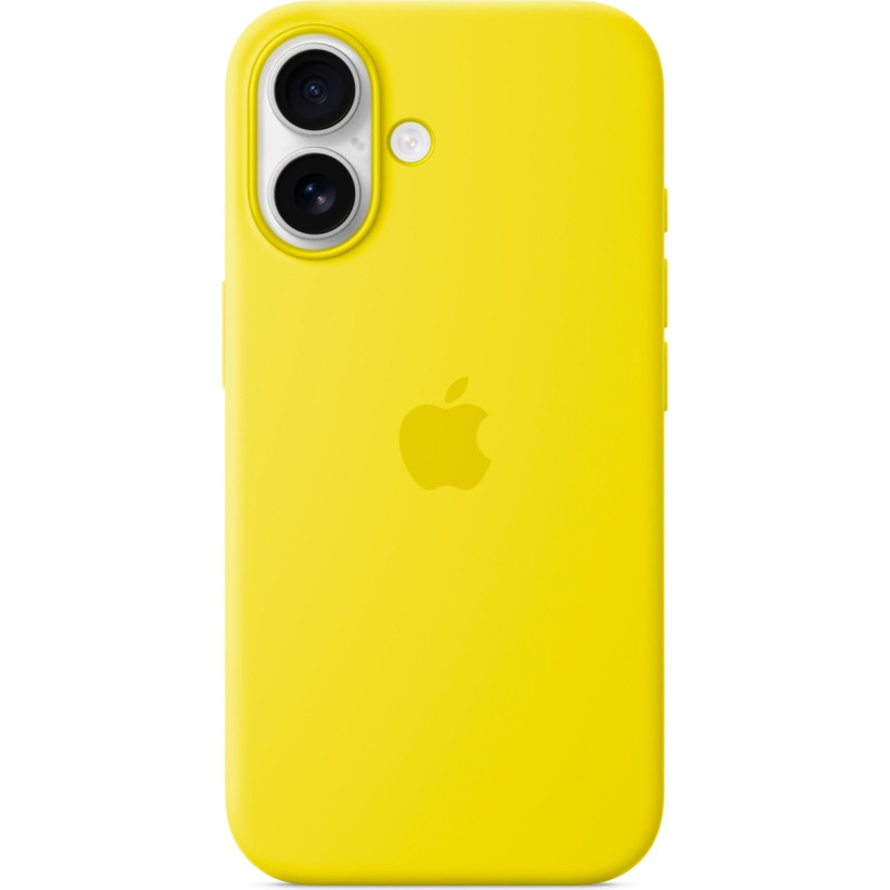 Apple Silicone Case with MagSafe (yellow, iPhone 16)
