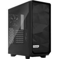 Fractal Design Meshify 2 Compact Lite Black TG Light tint, tower case (black, tempered glass)