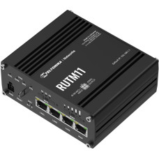 Teltonika RUTM11 | Industrial 4G LTE router | Cat 6, 4x GbE, GNSS, Wi-Fi 5, Dual SIM