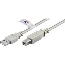 Goobay USB 2.0 St.A-St.B gray 5m