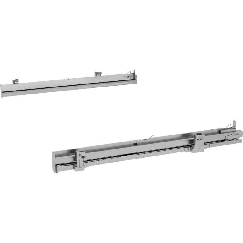 Siemens clip-on full-extension drawer HZ638D00 (stainless steel, level-independent)
