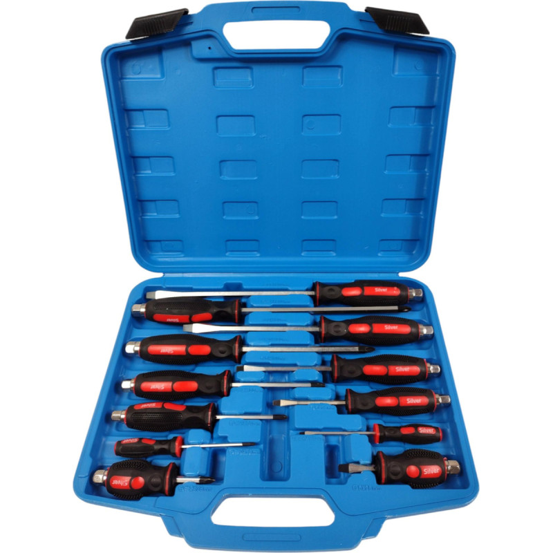 Silver WKRĘTAKI DO POBIJANIA  12szt./SILVER WALIZKA