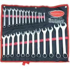 Rockforce ZESTAW KLUCZY  PŁ-OCZ. 25szt. (6-36mm)