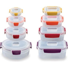 Joseph Joseph Nest Lock 8-tlg. Frischhaltedosen- Set Rund und E