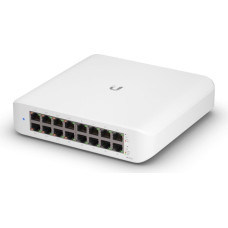 Ubiquiti Switch|UBIQUITI|USW-LITE-16-POE|Type L2|16x10Base-T / 100Base-TX / 1000Base-T|PoE+ ports 8|45 Watts|USW-LITE-16-POE