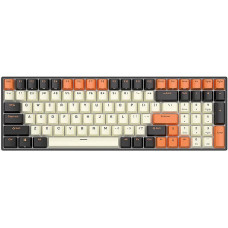 Mechanical keyboard Royal Kludge RK100 RGB (black-orange)