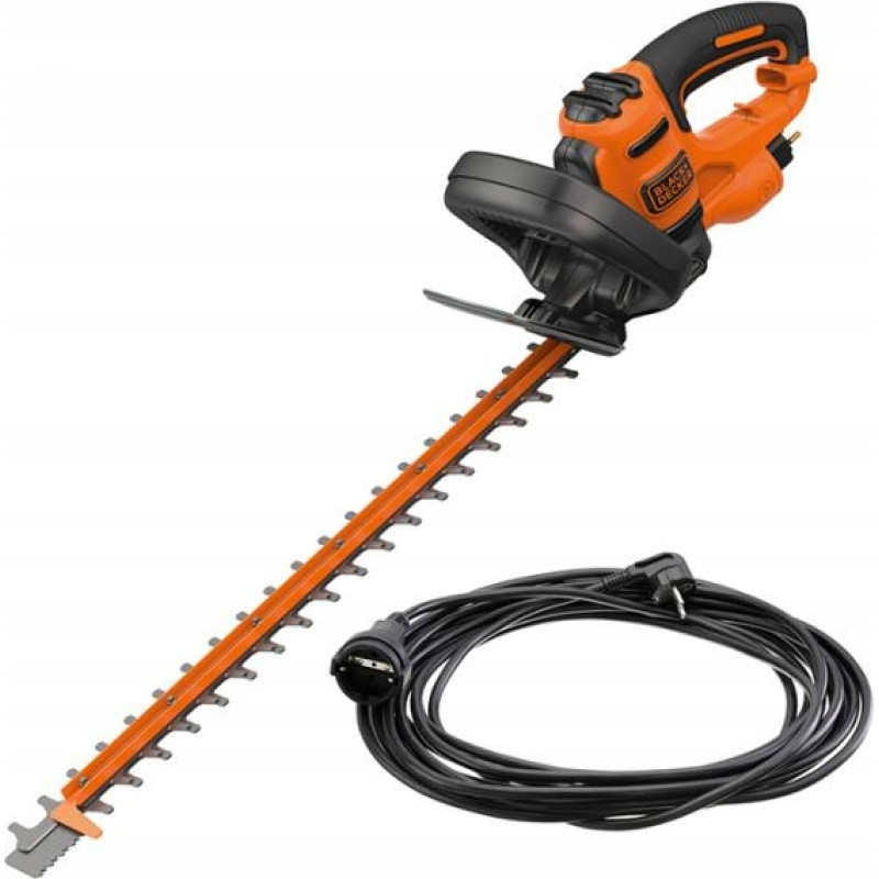 Black+Decker NOŻYCE DO ŻYWOPŁOTU 500W/55cm BEHTS401C10 +PRZEDŁUŻACZ 10m