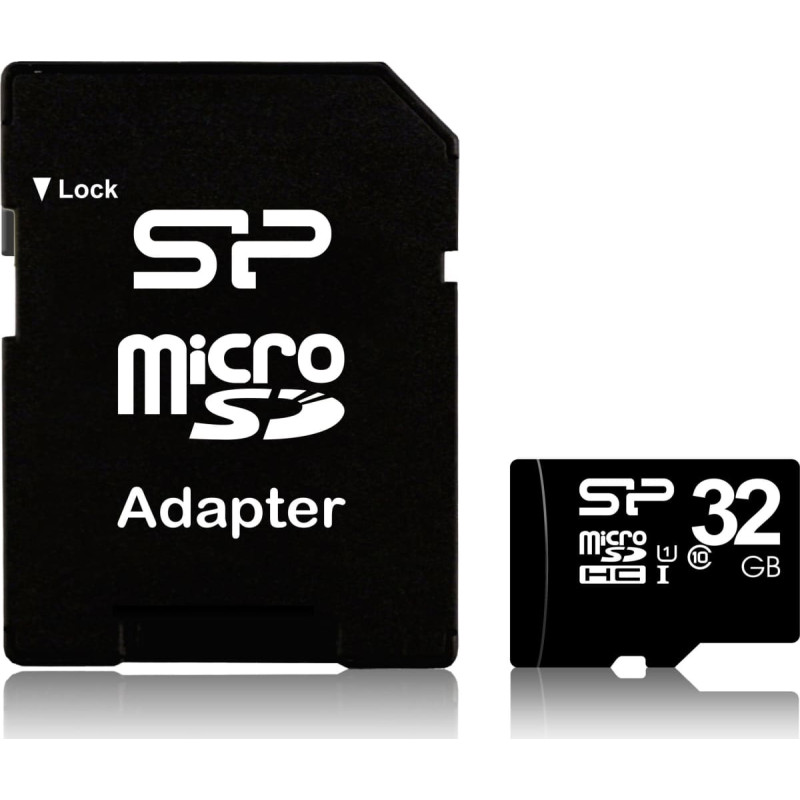 Silicon Power Tab Silicon Power MicroSDHC 32 GB Class 10 (SP032GBSTH010V10SP)