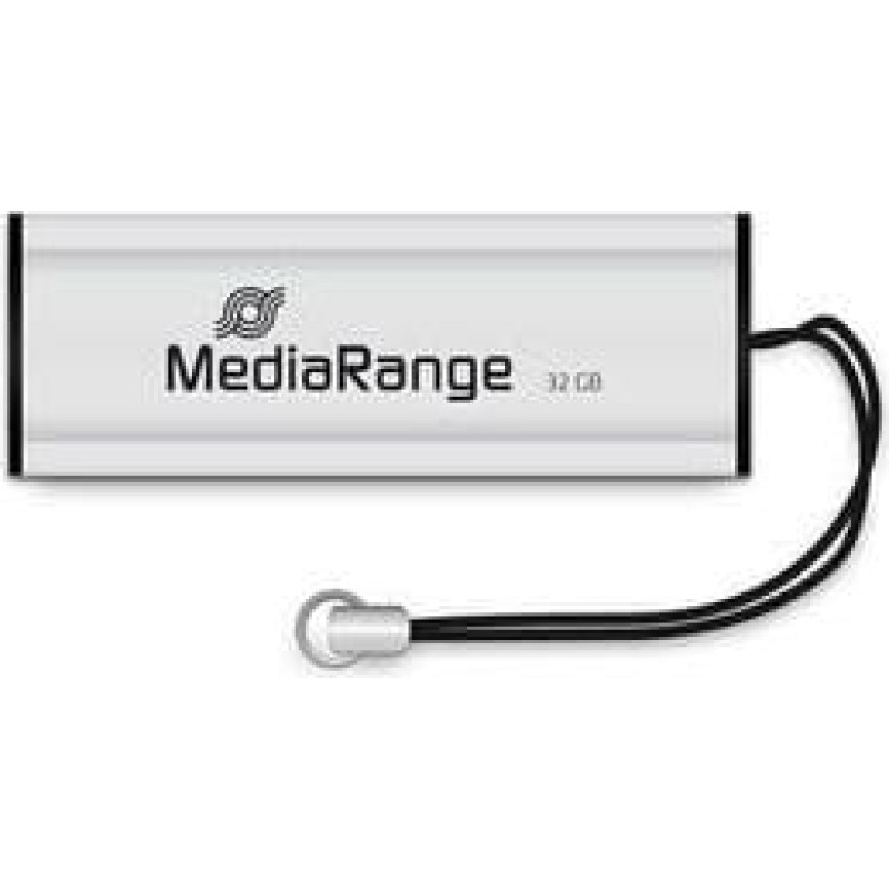 Mediarange 32 GB, USB stick&nbsp;(silver / black, USB 3.2 A gene 1)