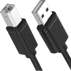 Unitek USB cable Unitek USB-A - micro-B 1 m Black (Y-C430GBK)