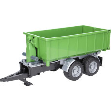 Bruder hook lift trailer for tractors - 02035