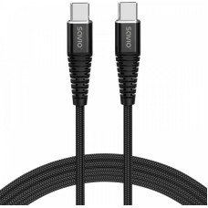Savio USB cable Savio USB-C - USB-C 2 m Black (1_811565)