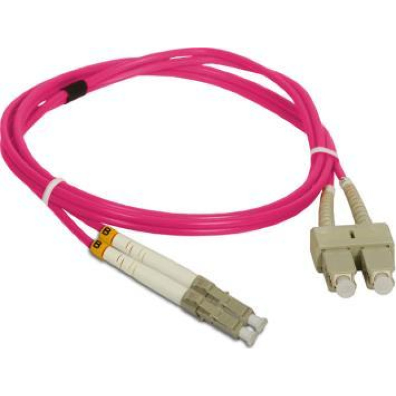 Alantec Patch cord MM OM4 LC-SC duplex 50/125 1.0m ALANTEC - ALANTEC