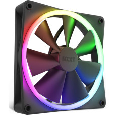 Nzxt F140 RGB Single 140x140x26, case fan (black, single fan, without controller)