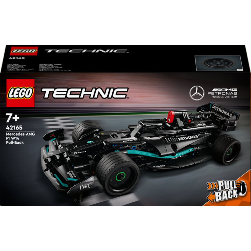 Lego 42165 Technic Mercedes-AMG F1 W14 E Performance Pull-Back, construction toy