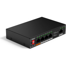 Dahua Technology Switch|DAHUA|PoE ports 4|60 Watts|SF1005P