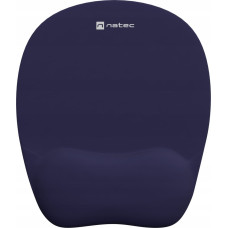 Natec Podkładka Natec pod mysz Chipmunk, ergonomiczna, pianka z pamięcią kształtu - granatowa