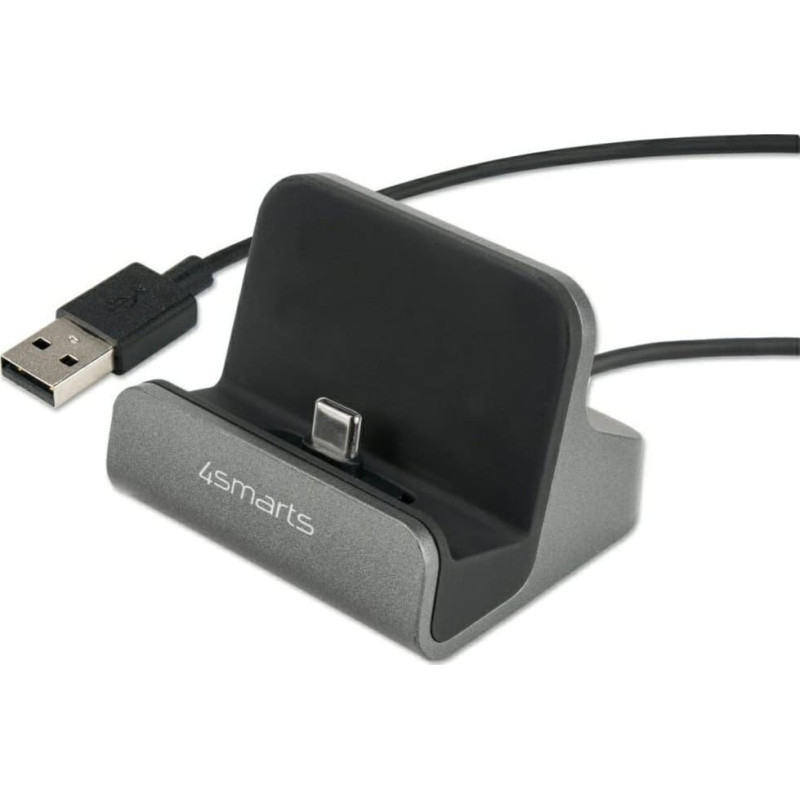 4Smarts Kabel USB 4smarts 4smarts USB Type-C Charging Station VoltDock 10W grey - 4S462240