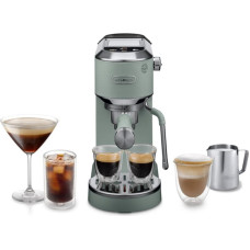Delonghi Dedica Duo EC890.GR, espresso machine light green, Cold Brew