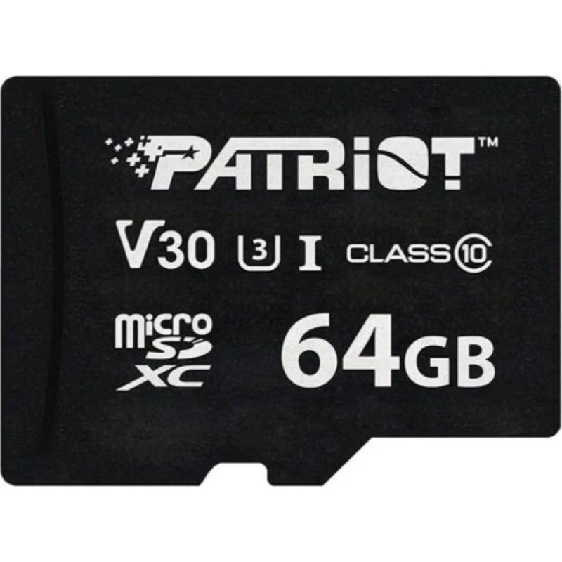 Patriot Karta Patriot VX MicroSDXC 64 GB Class 10 UHS-I/U3 V30 (PSF64GVX31MCX)