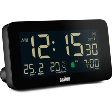 Braun BC10 Digitāls modinātājs Melns