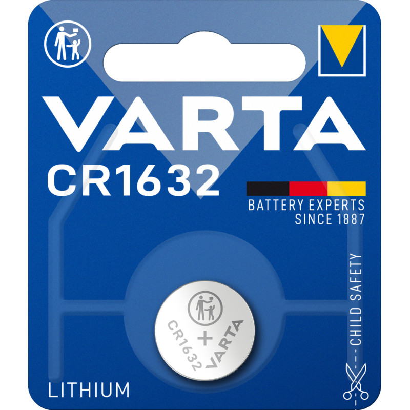 Varta 1x 3V CR 1632 Vienreizējas lietošanas baterija CR1632 Litijs