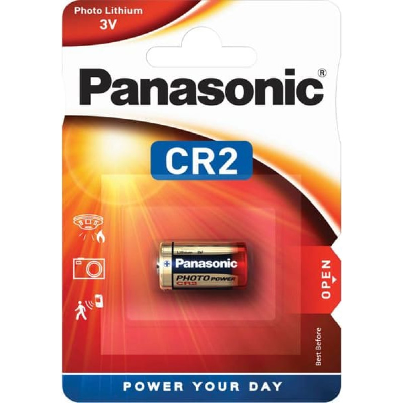 Panasonic 1 Panasonic Photo CR-2 Lithium