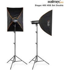 Walimex pro Stager 400 HSS Set Double