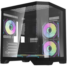 Darkflash Darflash FT350 computer case + 5 aRGB fans (black)